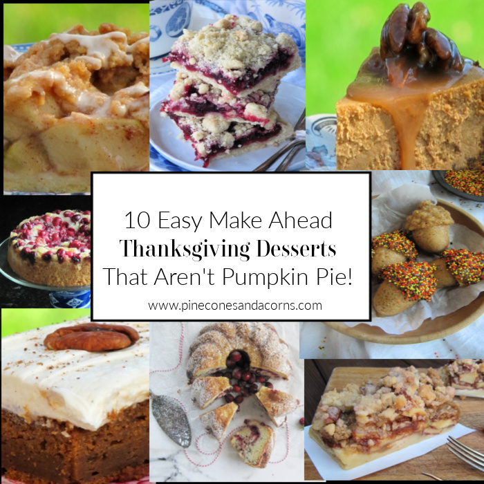 10 Thanksgiving Desserts That Aren't Pie