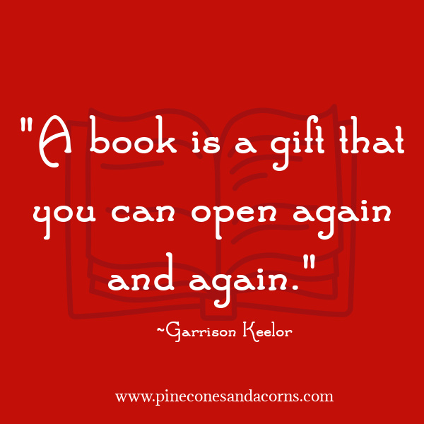 Quote~ A book is a gif that you can open again and again.