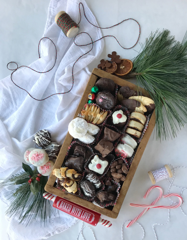 christmas cookie box