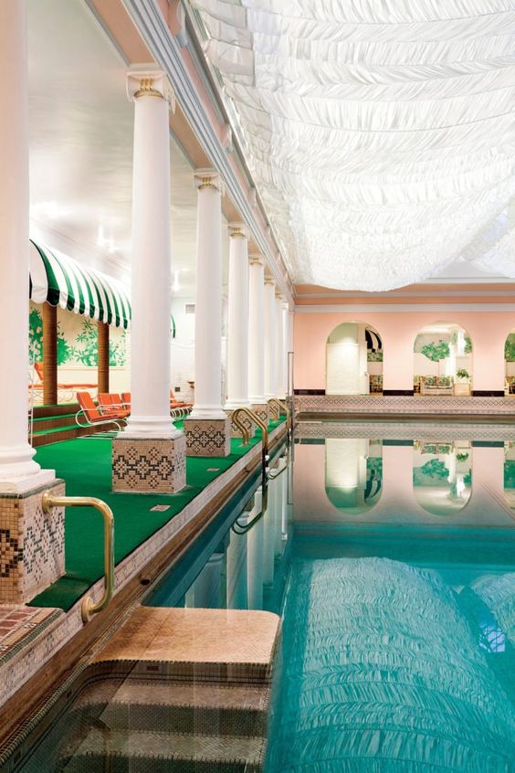 The Greenbriar pool. 