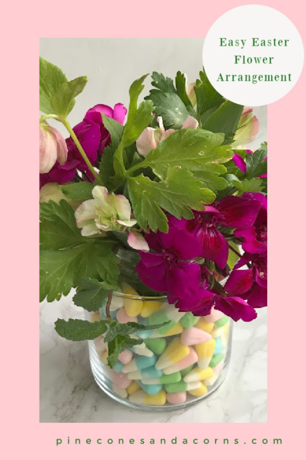 Easter Flower Centerpiece.