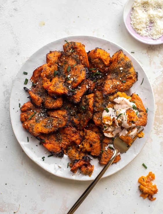  crispy ranch sweet potatoes!