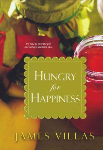 Book cover of Hungry for Happiness with a selection of colorful canned and jared vegetables. 
