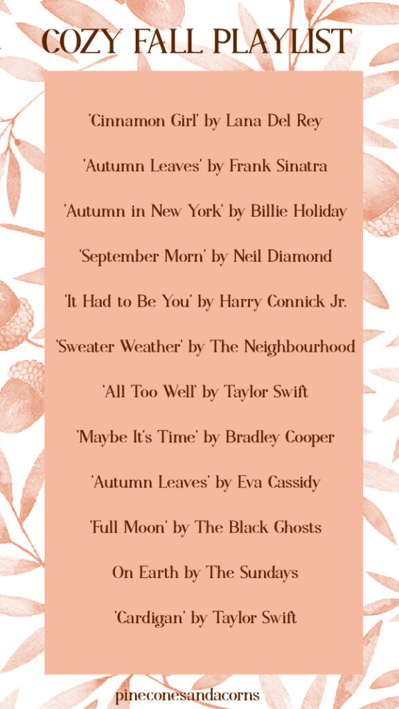 Cozy Fall Playlist