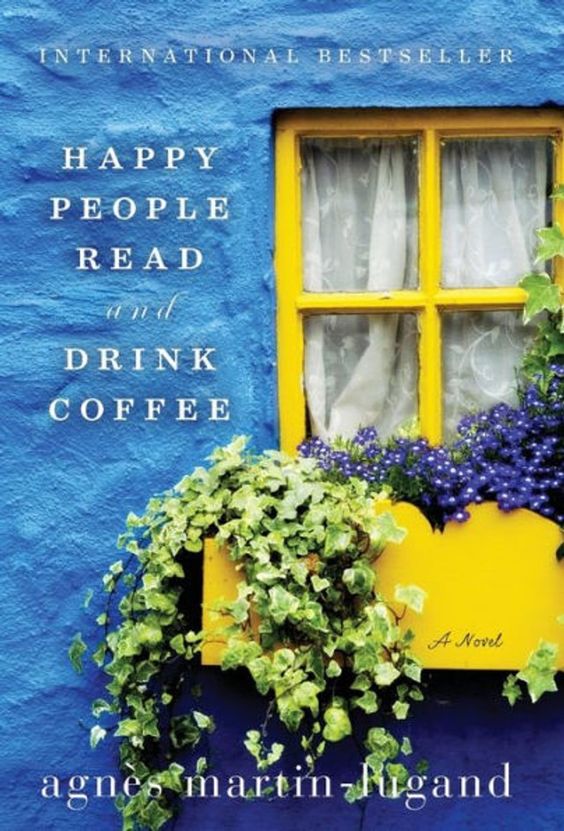 Happy People Read and Drink Coffee. 