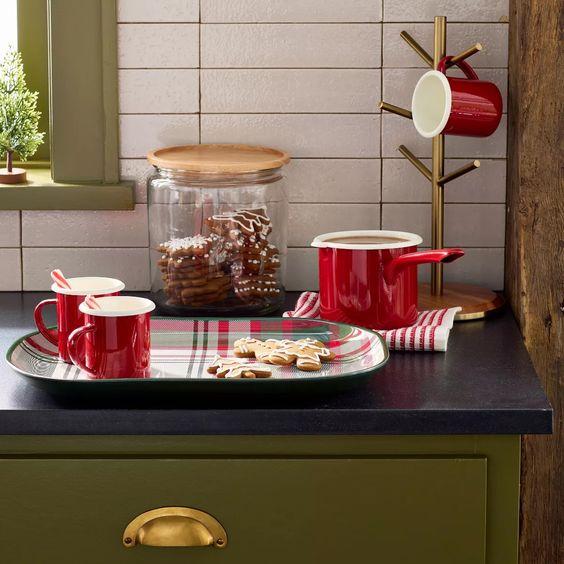 Hearth & Hand Target Christmas in the kitchen. 