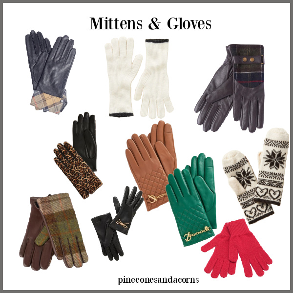 Mittens & Gloves collage Fashion over 50.