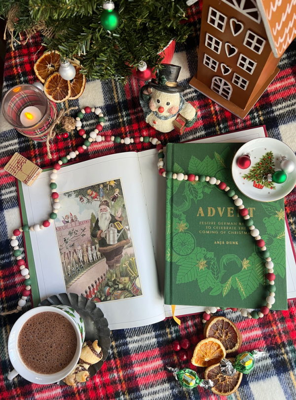 Christmas flatlay