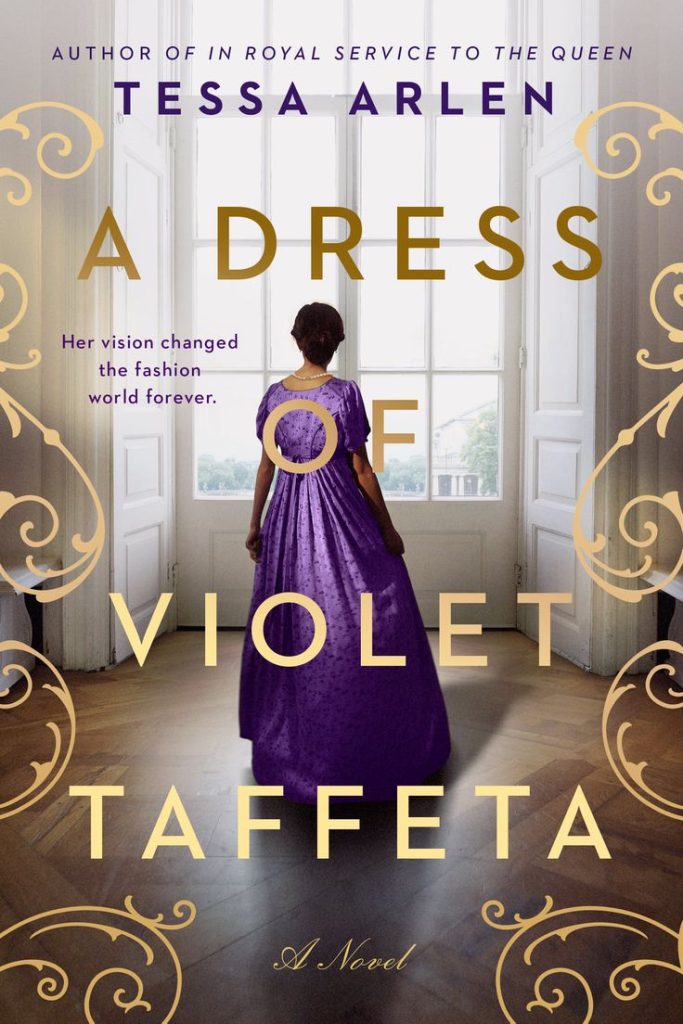 A Dress of Violet Taffeta book cover.