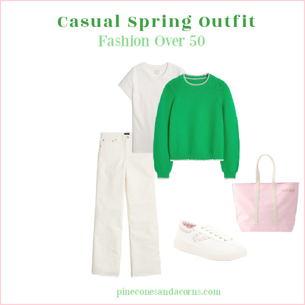 Casual Spring Outfit Fashion Over 50