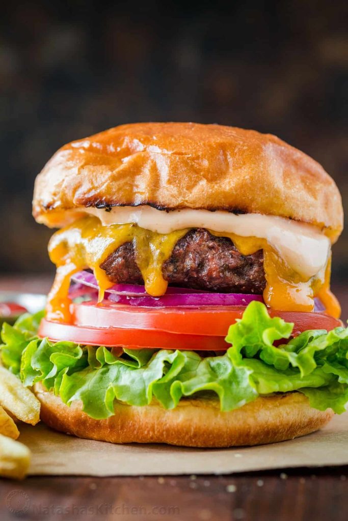 Cheeseburger. 