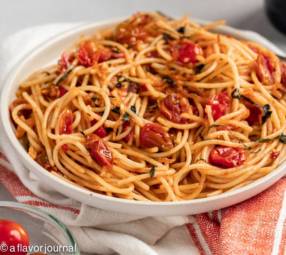 Spicy Spaghetti. 