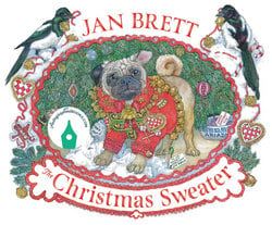 The Christmas Sweater Jan Brett. 