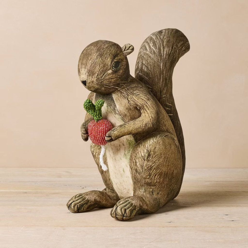 John Derian Squirrel Pillow Target. 