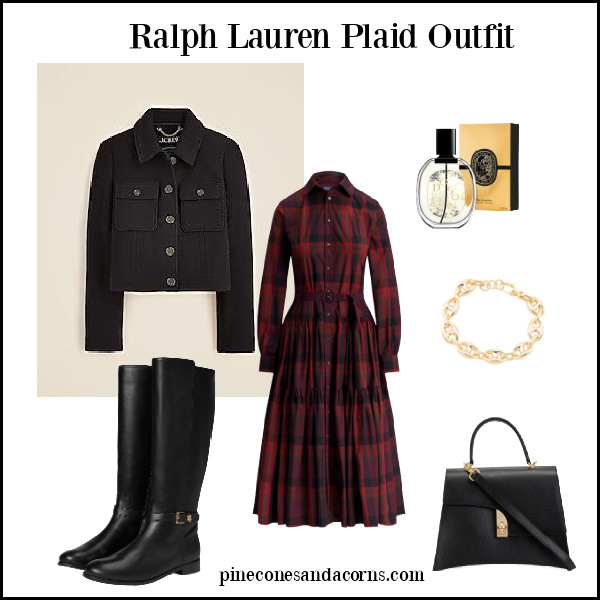 Ralph Lauren plaid Outfit.