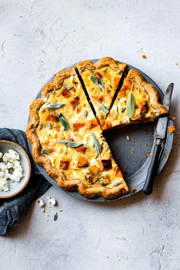 Fall Quiche. 
