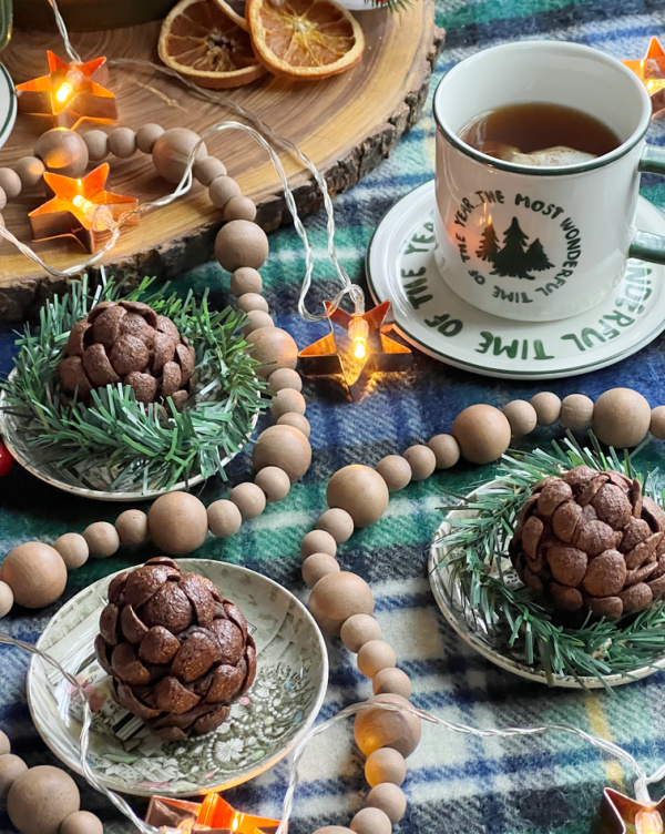 Easy Edible Brownie Pinecones Recipe