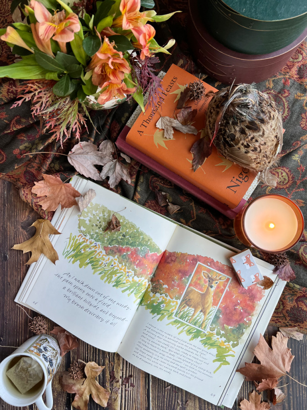 Nigel Slater A Thousand Feasts flatlay.