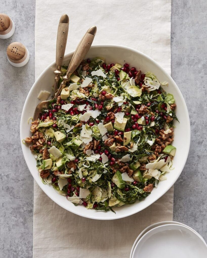 Brussel Sprout Salad. 