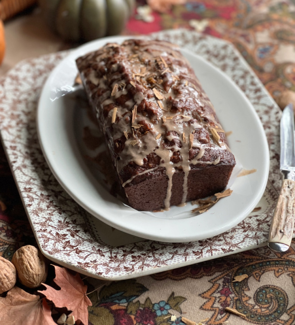 Pumpkin quick bread.